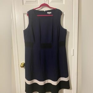 Calvin Klein Navy Midi Dress.Size 20W